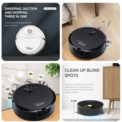 🧹 Smart Robot Vacuum – Easy and Efficient Home Cleaning in Saudi Arabia